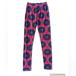 SIMPLY SOUTHERN Mandala Pineapple leggings size “one size fits most” OS